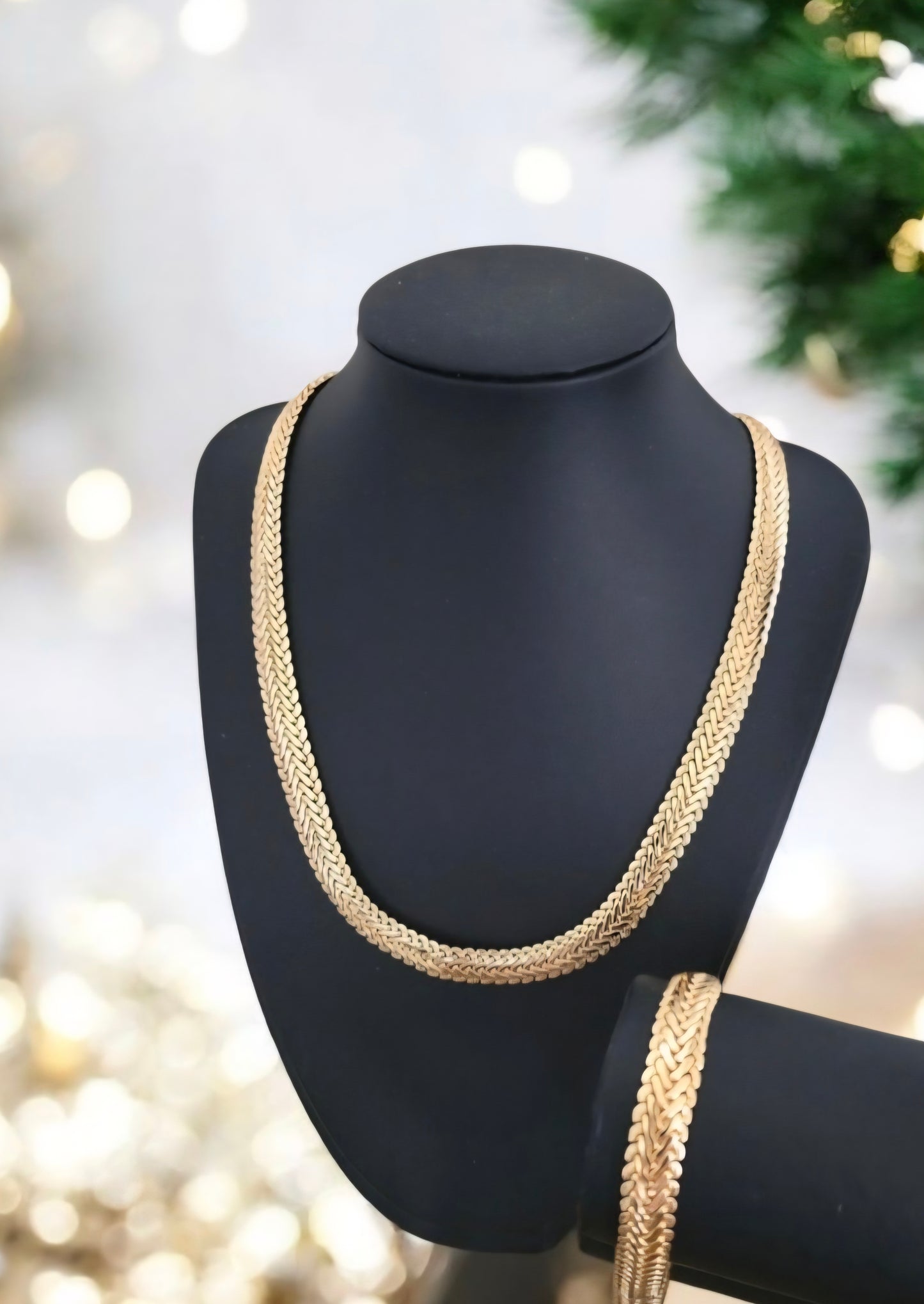 Snake Chain Jewelry Set