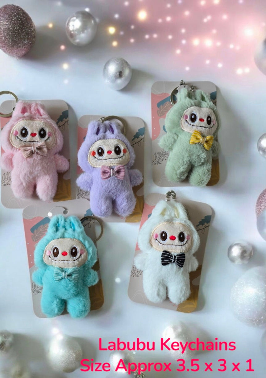 Labubu Keychain Set