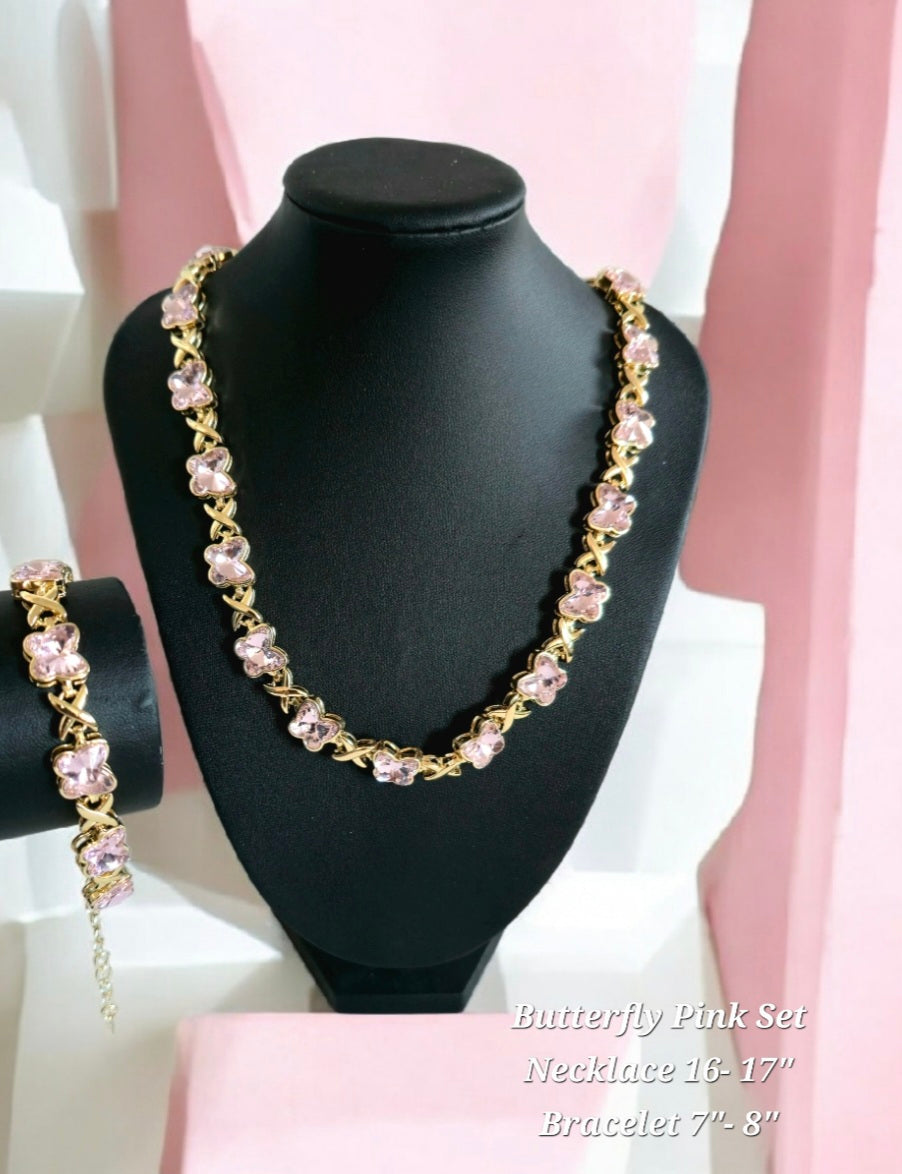 Butterfly Pink Set