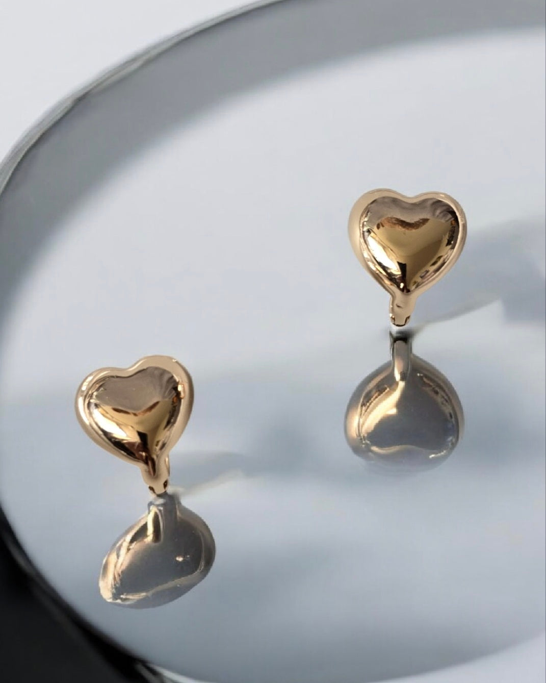 Rosegold Earings Clip Type