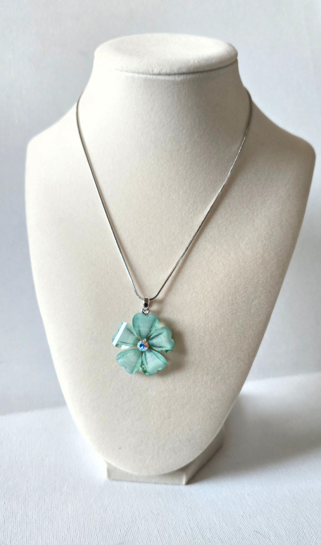 Periwinkle Teal Necklace
