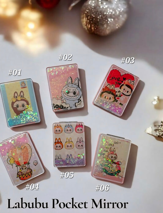Labubu Pocket Mirror Set 6pcs