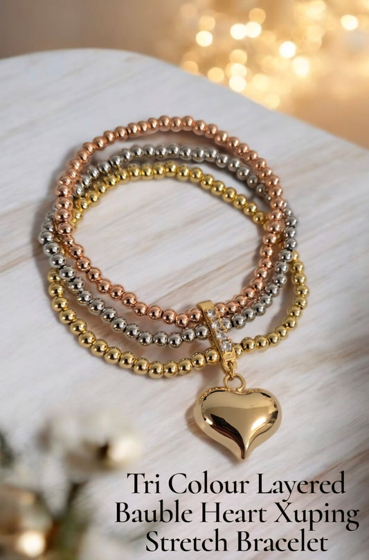 Bauble Heart Bracelet
