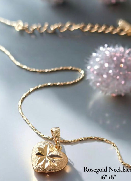 Rosegold Heart Necklace