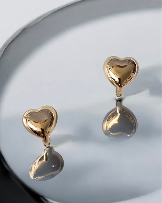 Rosegold Earings Clip Type