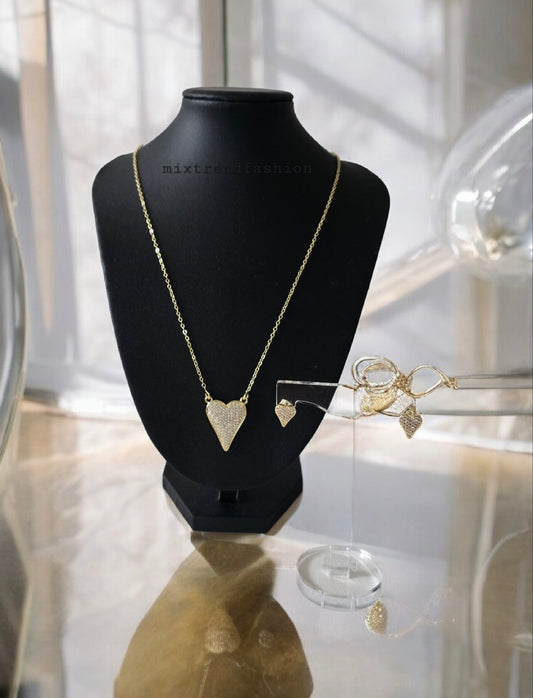 Heart Elongated Set