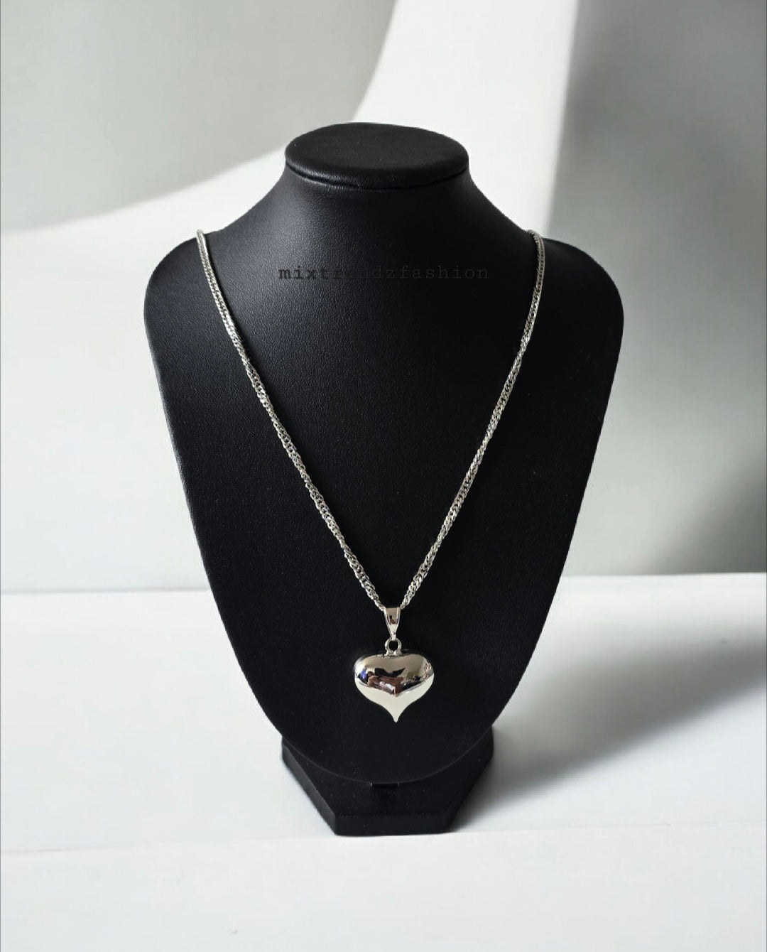 Silver Heart Necklace