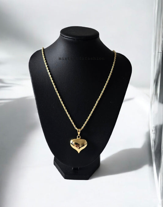 Gold Heart Necklace
