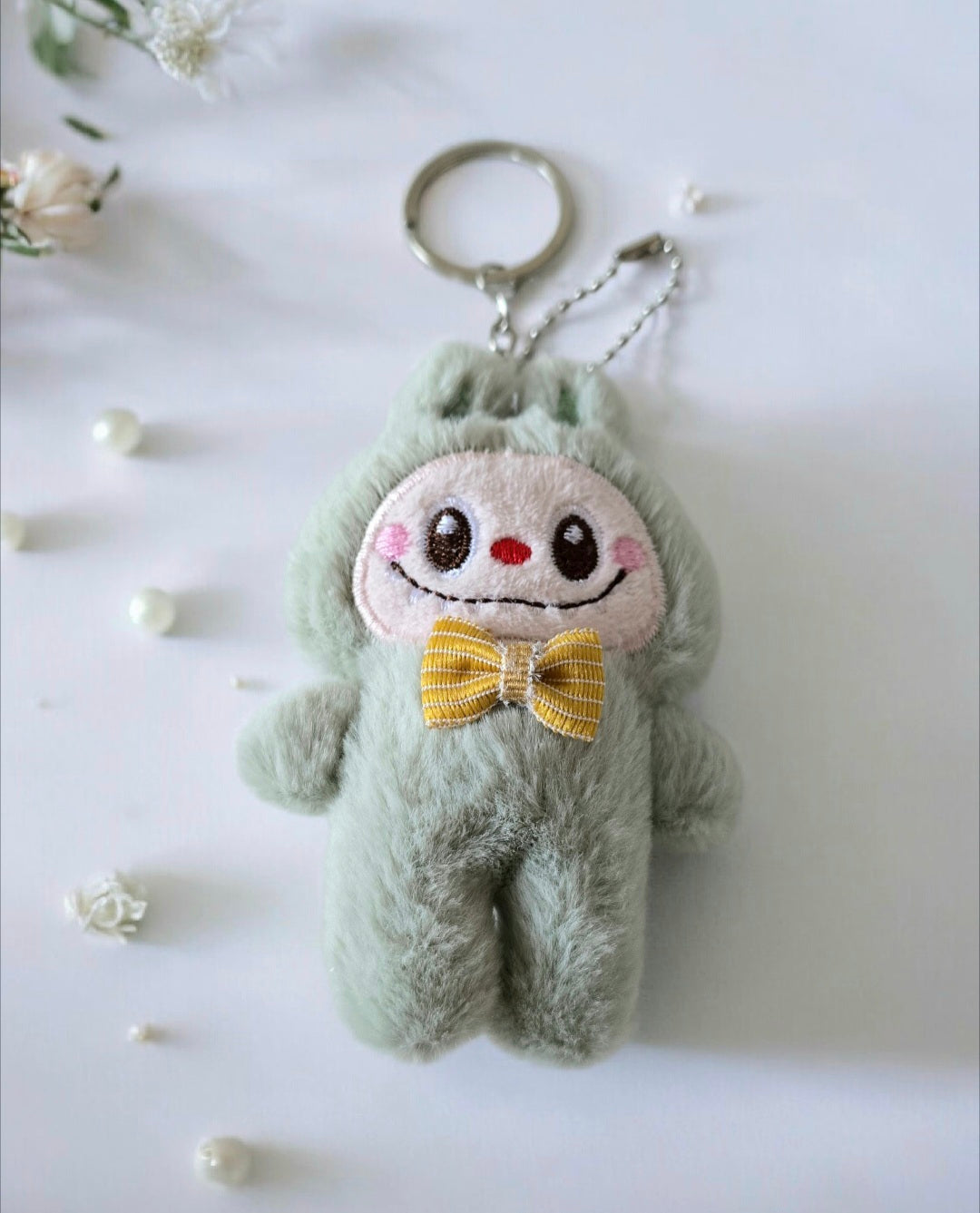 Labubu Keychain Green