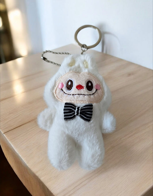 Labubu Keychain White