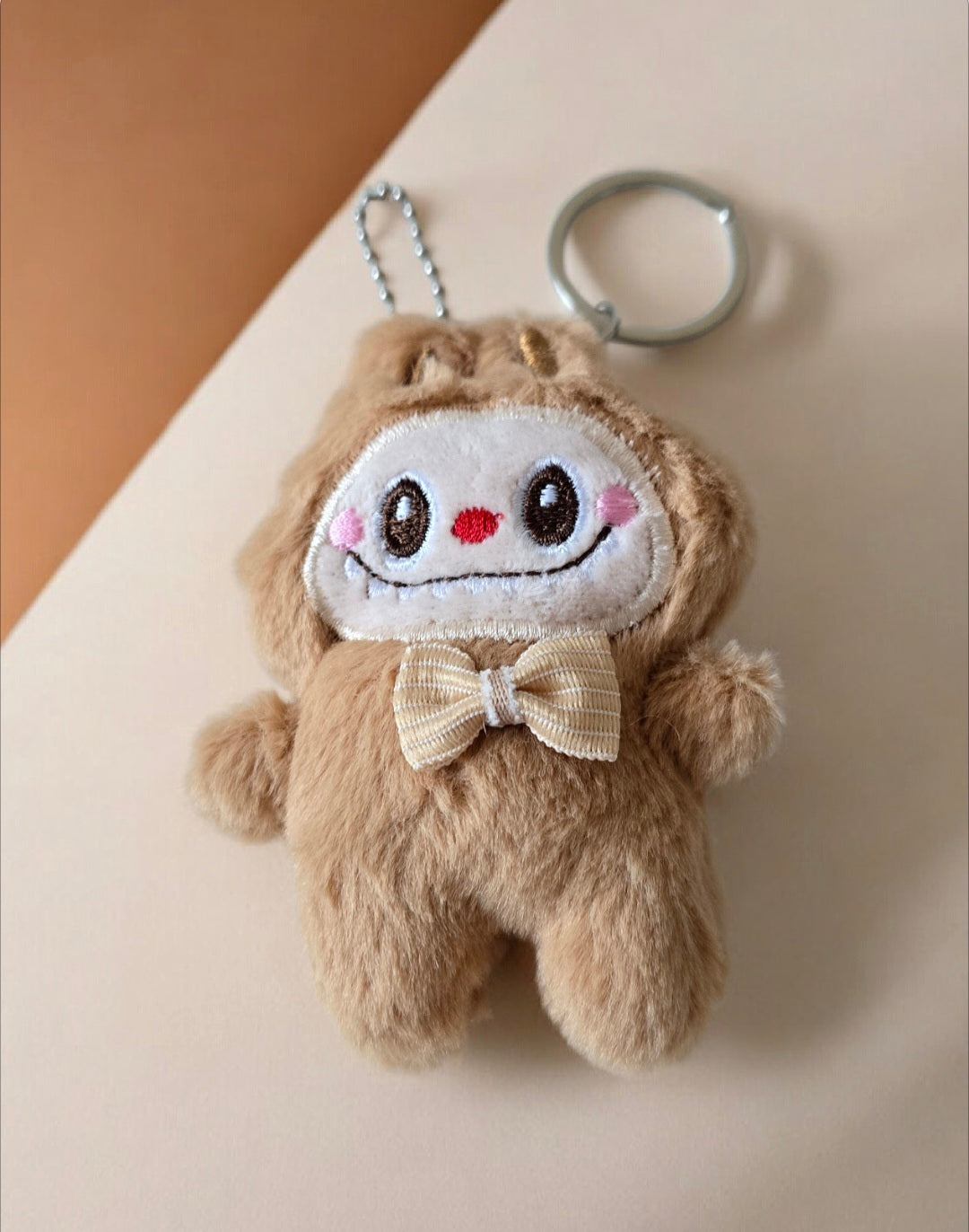 Labubu Keychain Brown