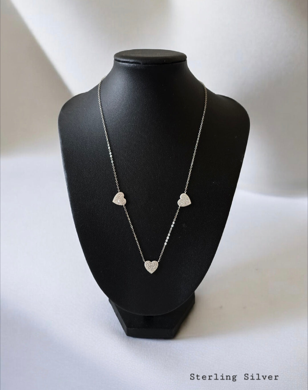 Triple Heart Necklace