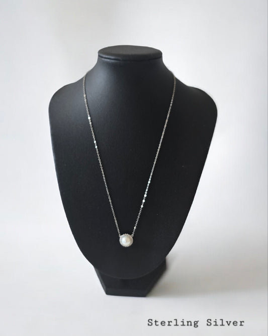 Pear Pendant Necklace