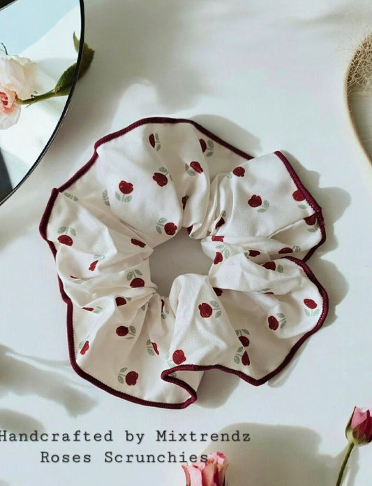 Roses Scrunchies