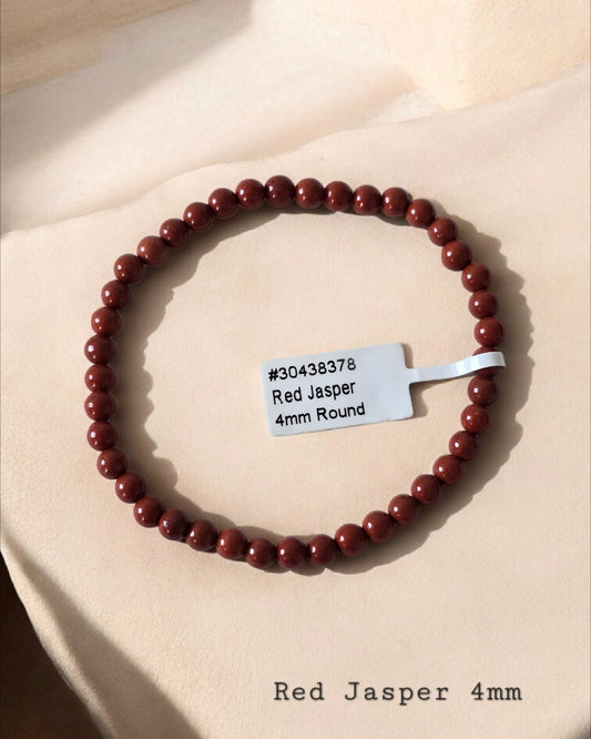 Red Jasper 4mm