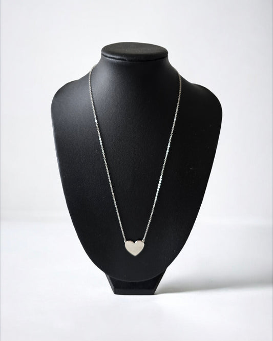 Heart Pendant 15mm Necklace
